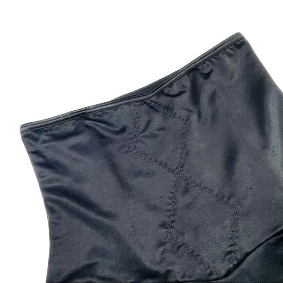 Maidenform Flexees Black Feel Good Fashion High Waist Thigh Slimmer - M - Picture 8 of 14